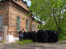 Grammar School where the prisoners were held